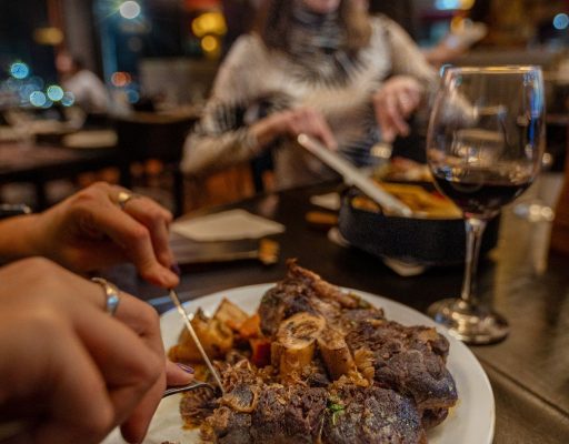 Sabores del invierno fueguino, nieve y gastronomía
