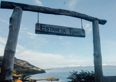 Cartel de Estancia Túnel