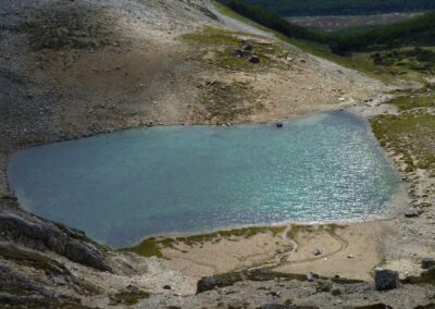 laguna turquesa ushuaia