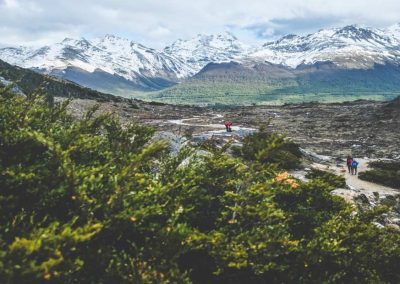 Paisaje laguna esmeralda