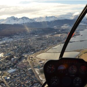 heli ushuaia sobrevuelo en la ciudad de Ushuaia