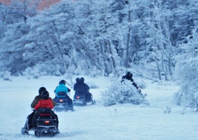 motos de nieve