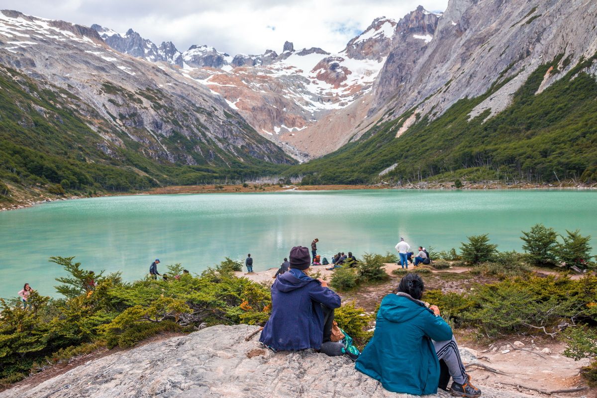 Laguna esmeralda ushuaia