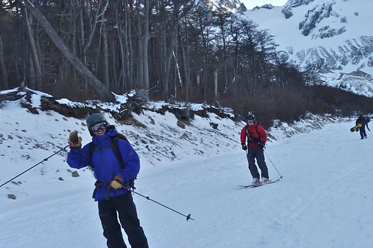 esquí Glaciar Martial
