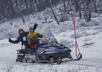 motos de nieve