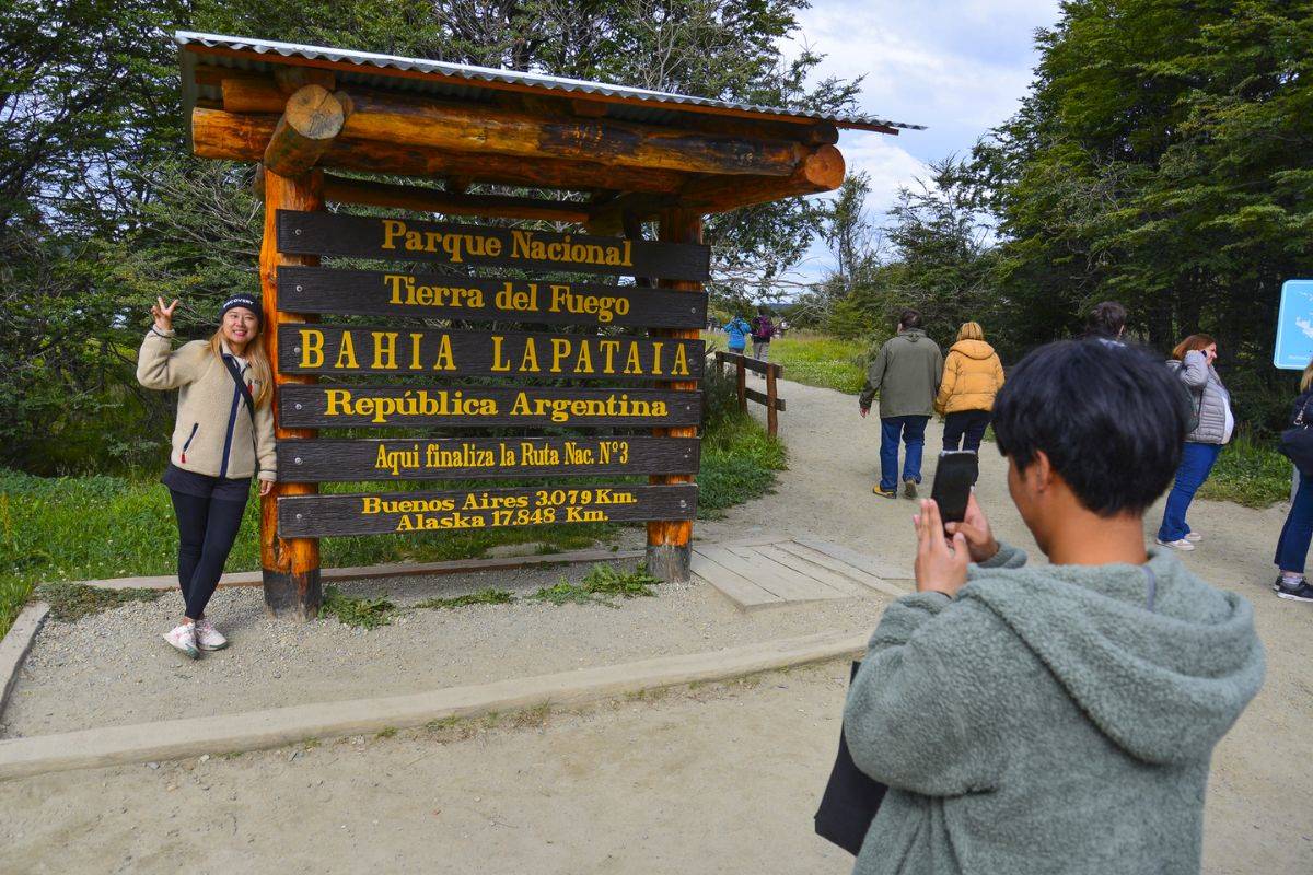 parque nacional en Ushuaia