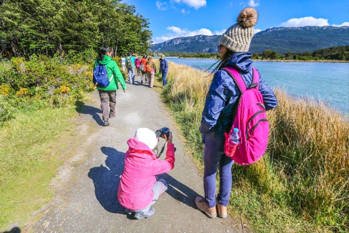 Parque Nacional en verano ushuaia