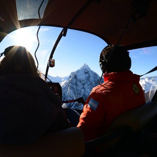 Helicóptero en ushuaia