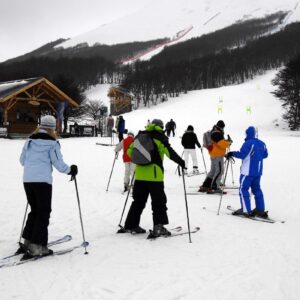 ski en la nieve cerro castor