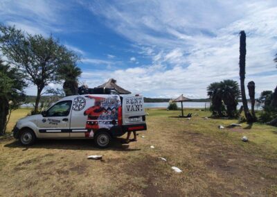 lago y cruz del sur