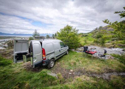 vehiculo estacionado