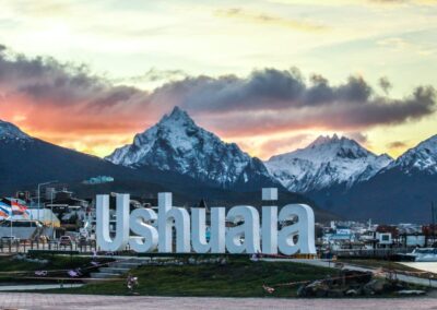 cartel Ushuaia