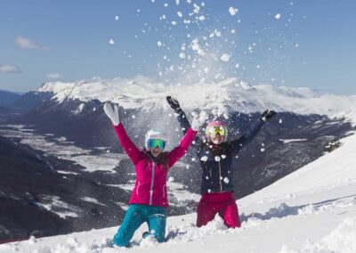 juegos en la nieve