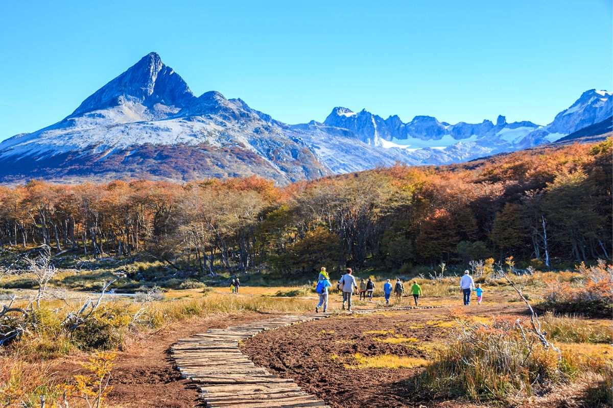 Parque nacional senderismo