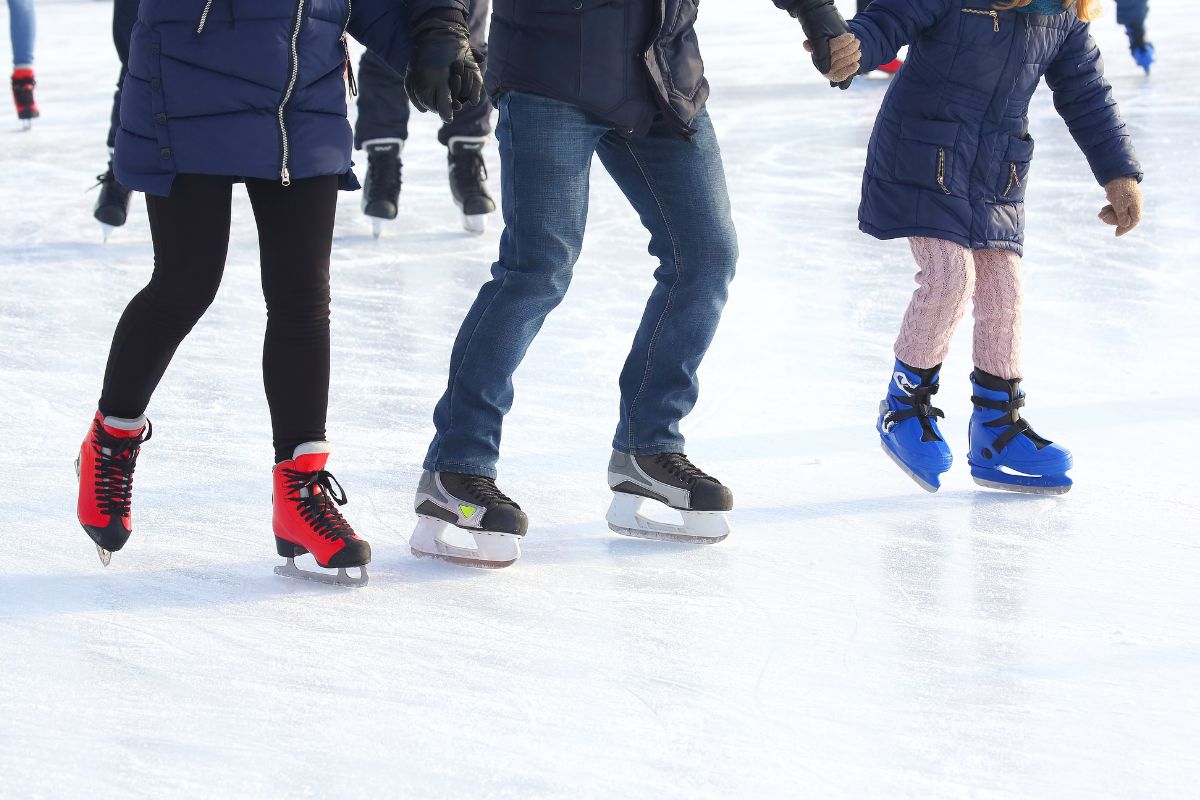 Pista de patinaje del Cerro Castor en Ushuaia