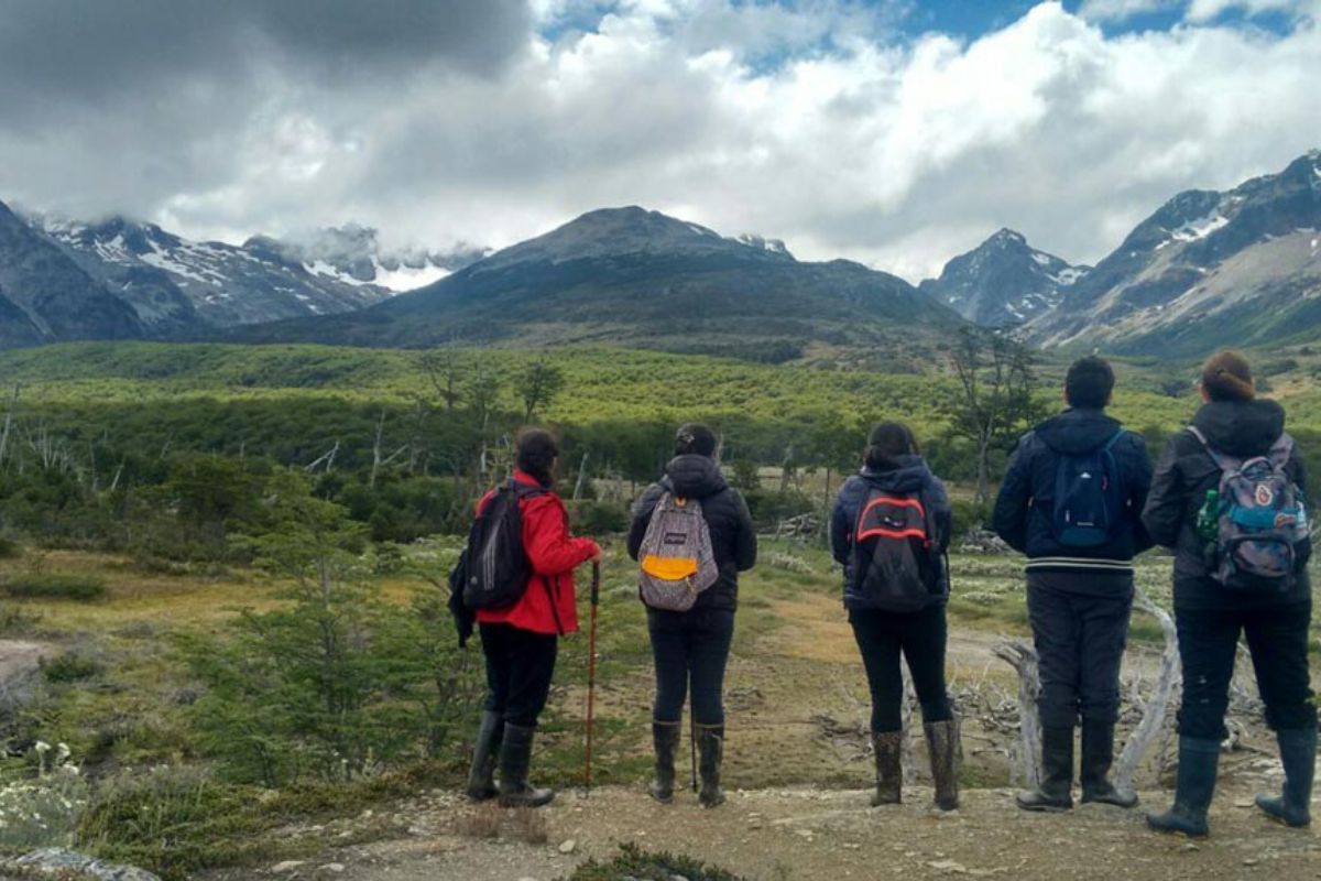 Trekking en Ushuaia hacia la Laguna Esmeralda